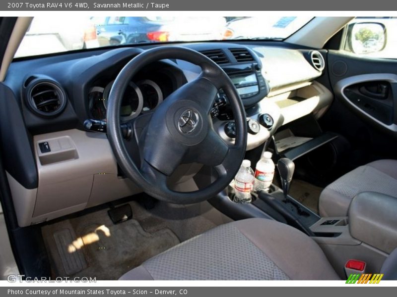 Savannah Metallic / Taupe 2007 Toyota RAV4 V6 4WD