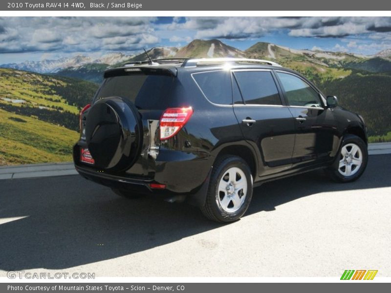Black / Sand Beige 2010 Toyota RAV4 I4 4WD