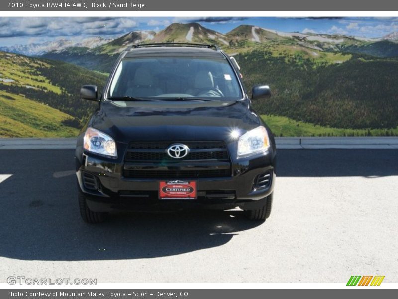 Black / Sand Beige 2010 Toyota RAV4 I4 4WD