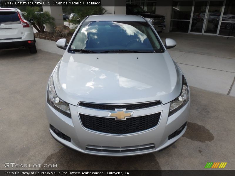 Silver Ice Metallic / Jet Black 2012 Chevrolet Cruze LTZ