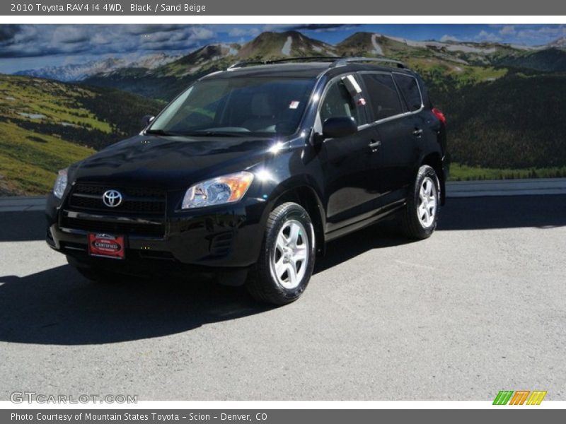 Black / Sand Beige 2010 Toyota RAV4 I4 4WD