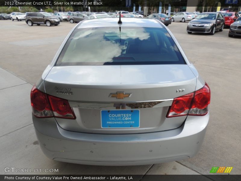 Silver Ice Metallic / Jet Black 2012 Chevrolet Cruze LTZ