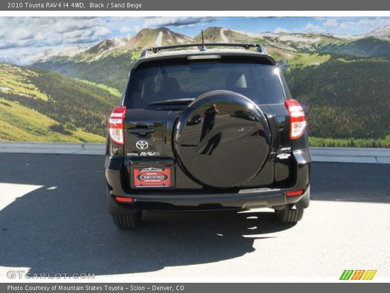 Black / Sand Beige 2010 Toyota RAV4 I4 4WD