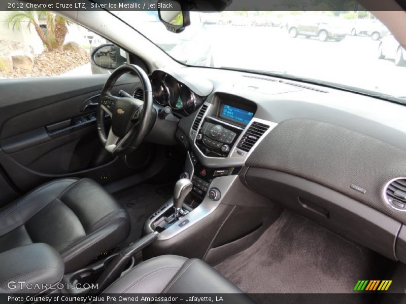 Silver Ice Metallic / Jet Black 2012 Chevrolet Cruze LTZ