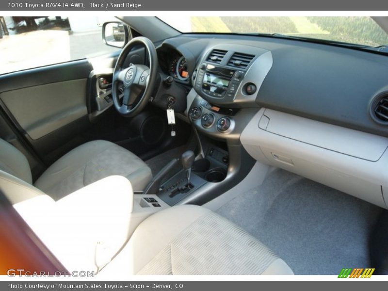Black / Sand Beige 2010 Toyota RAV4 I4 4WD