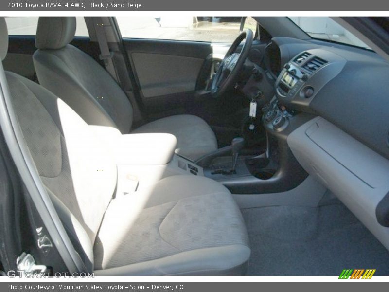 Black / Sand Beige 2010 Toyota RAV4 I4 4WD