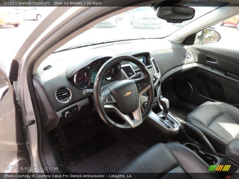Silver Ice Metallic / Jet Black 2012 Chevrolet Cruze LTZ
