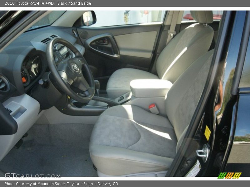 Black / Sand Beige 2010 Toyota RAV4 I4 4WD