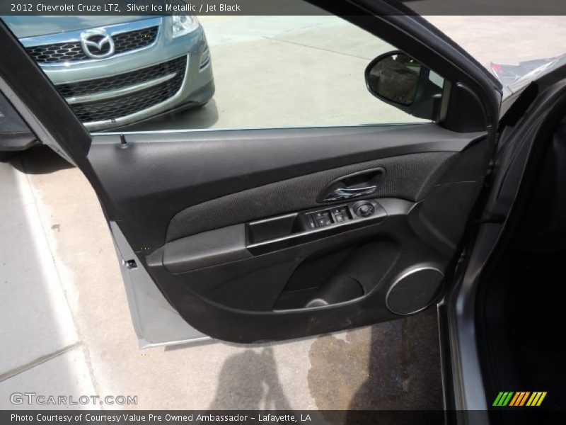 Silver Ice Metallic / Jet Black 2012 Chevrolet Cruze LTZ