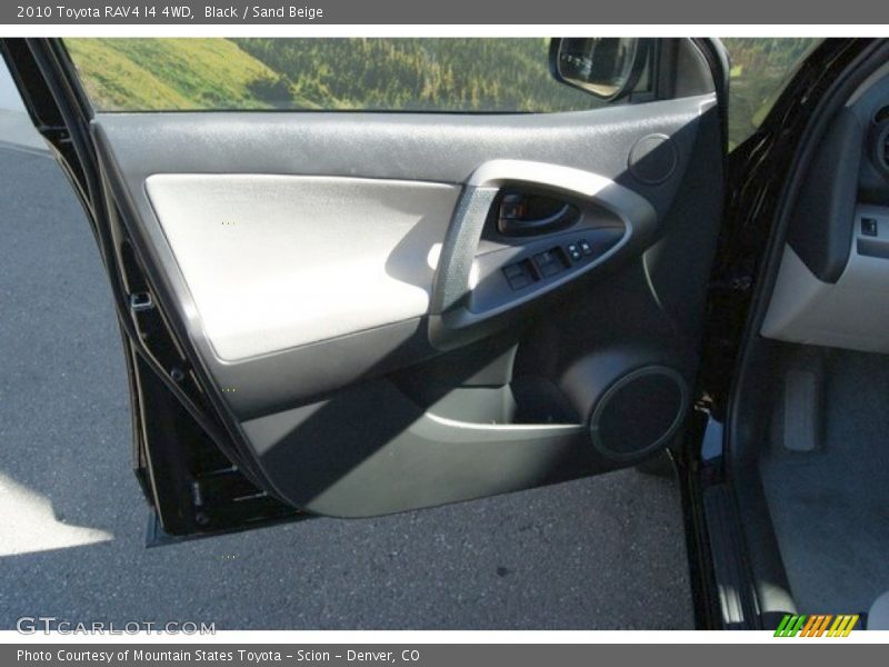 Black / Sand Beige 2010 Toyota RAV4 I4 4WD