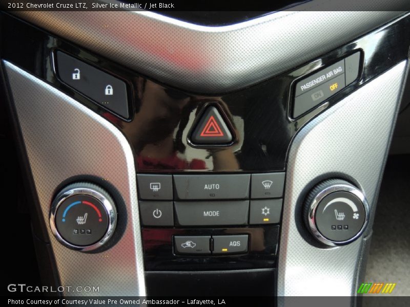 Silver Ice Metallic / Jet Black 2012 Chevrolet Cruze LTZ