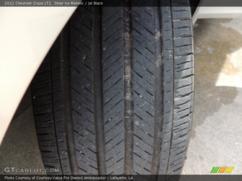 Silver Ice Metallic / Jet Black 2012 Chevrolet Cruze LTZ