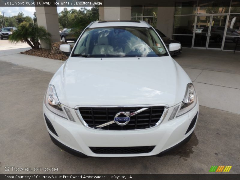 Ice White / Sandstone Beige 2011 Volvo XC60 T6 AWD