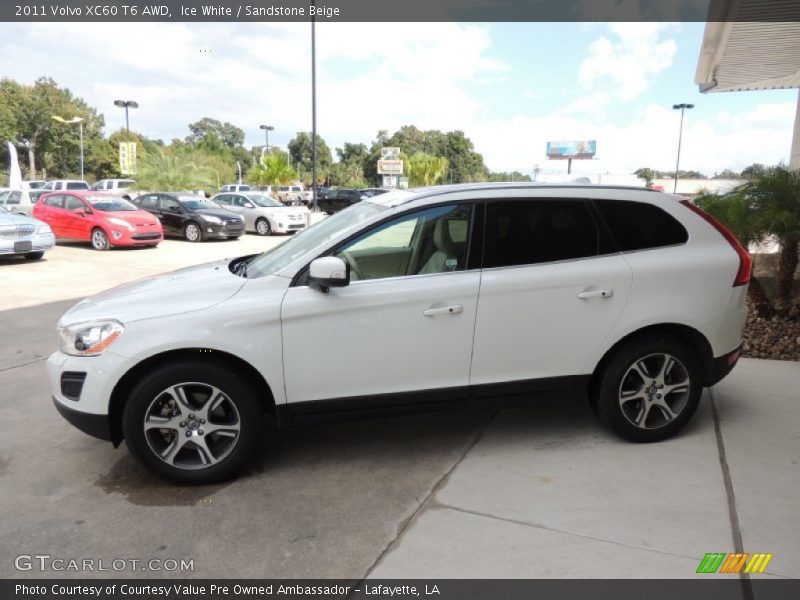 Ice White / Sandstone Beige 2011 Volvo XC60 T6 AWD