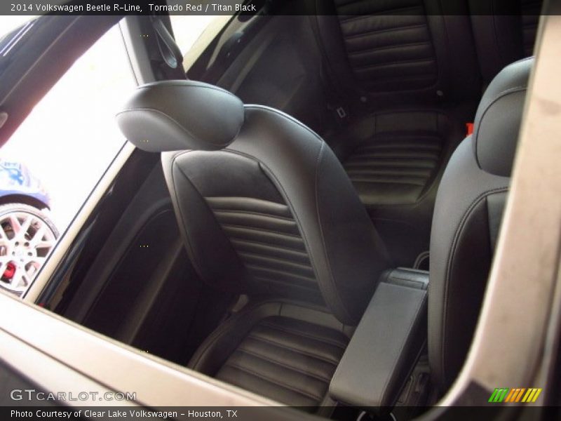 Tornado Red / Titan Black 2014 Volkswagen Beetle R-Line