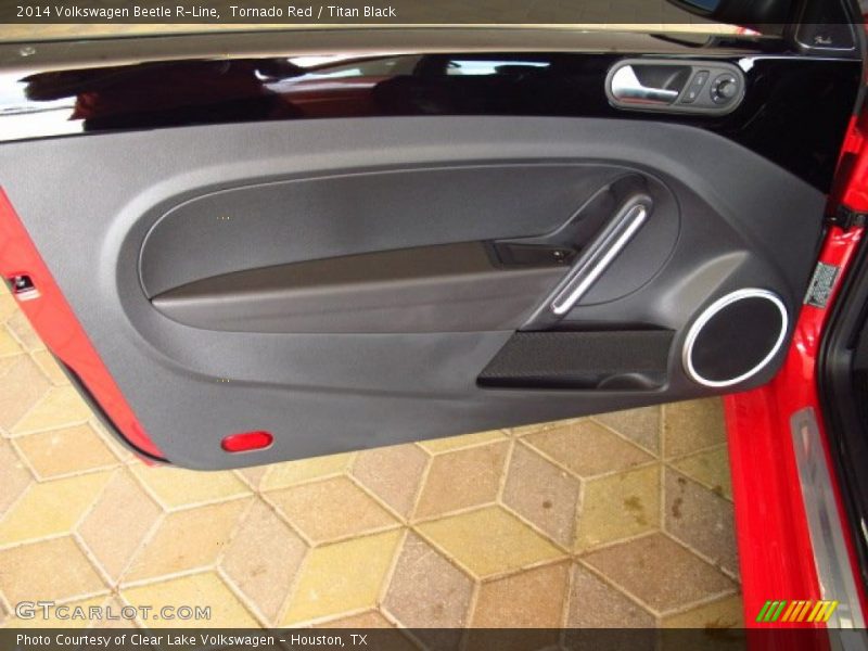 Tornado Red / Titan Black 2014 Volkswagen Beetle R-Line