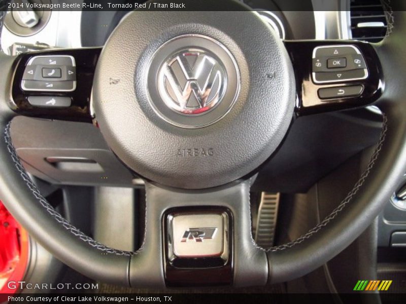 Tornado Red / Titan Black 2014 Volkswagen Beetle R-Line