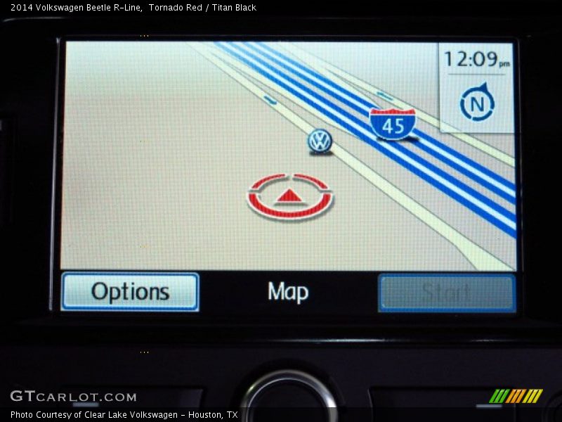 Tornado Red / Titan Black 2014 Volkswagen Beetle R-Line