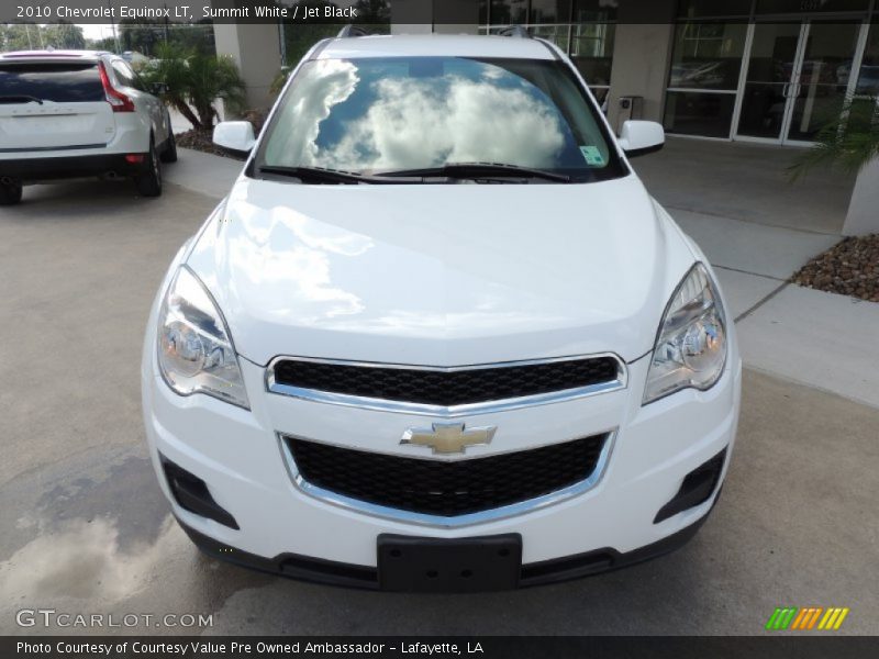 Summit White / Jet Black 2010 Chevrolet Equinox LT