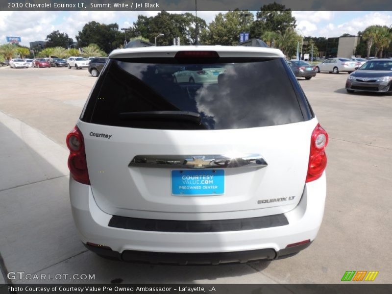 Summit White / Jet Black 2010 Chevrolet Equinox LT