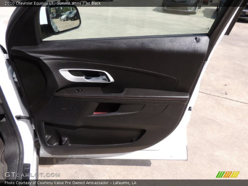 Summit White / Jet Black 2010 Chevrolet Equinox LT