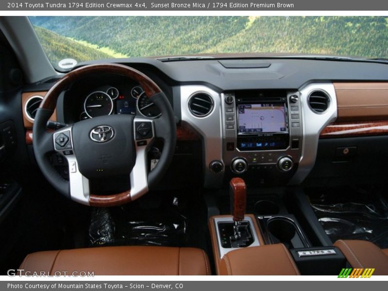 Dashboard of 2014 Tundra 1794 Edition Crewmax 4x4