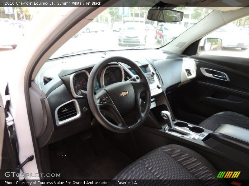 Summit White / Jet Black 2010 Chevrolet Equinox LT
