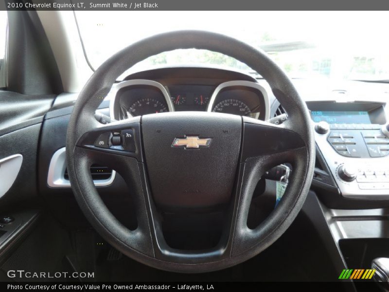 Summit White / Jet Black 2010 Chevrolet Equinox LT