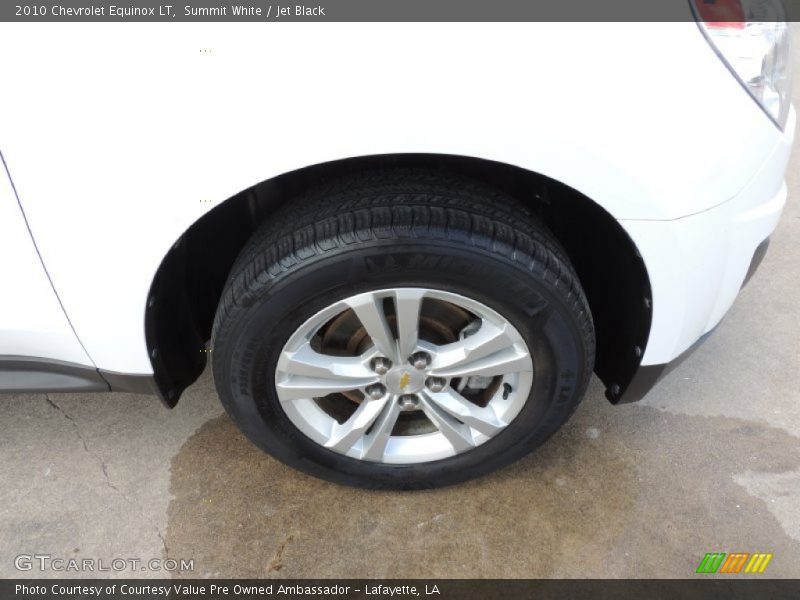 Summit White / Jet Black 2010 Chevrolet Equinox LT