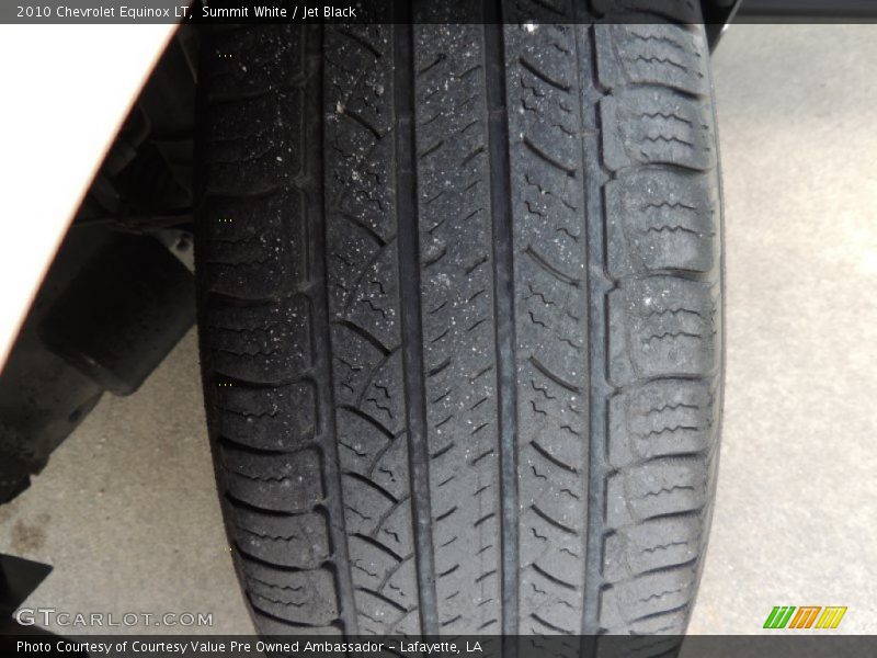 Summit White / Jet Black 2010 Chevrolet Equinox LT