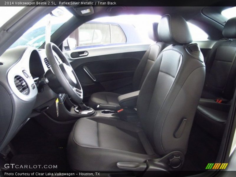 Reflex Silver Metallic / Titan Black 2014 Volkswagen Beetle 2.5L