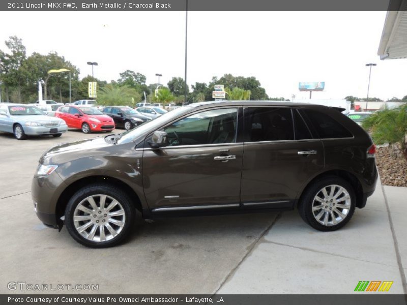 Earth Metallic / Charcoal Black 2011 Lincoln MKX FWD