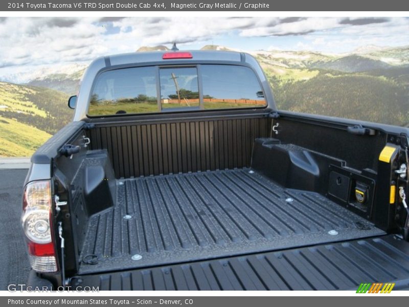 Magnetic Gray Metallic / Graphite 2014 Toyota Tacoma V6 TRD Sport Double Cab 4x4