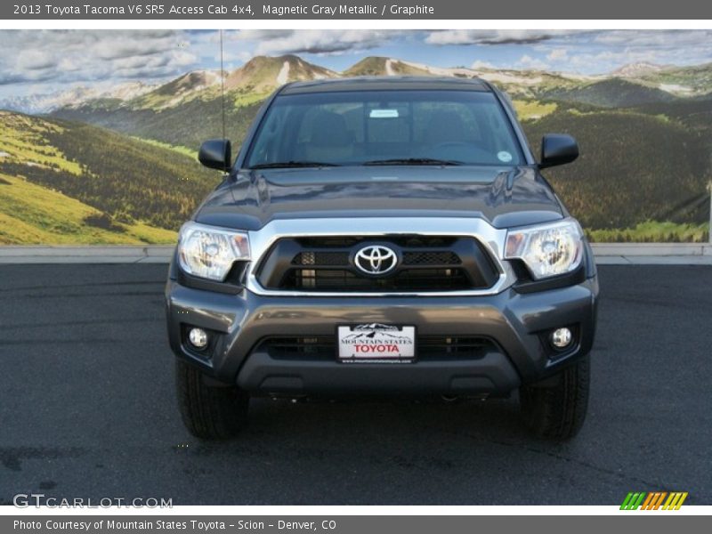 Magnetic Gray Metallic / Graphite 2013 Toyota Tacoma V6 SR5 Access Cab 4x4