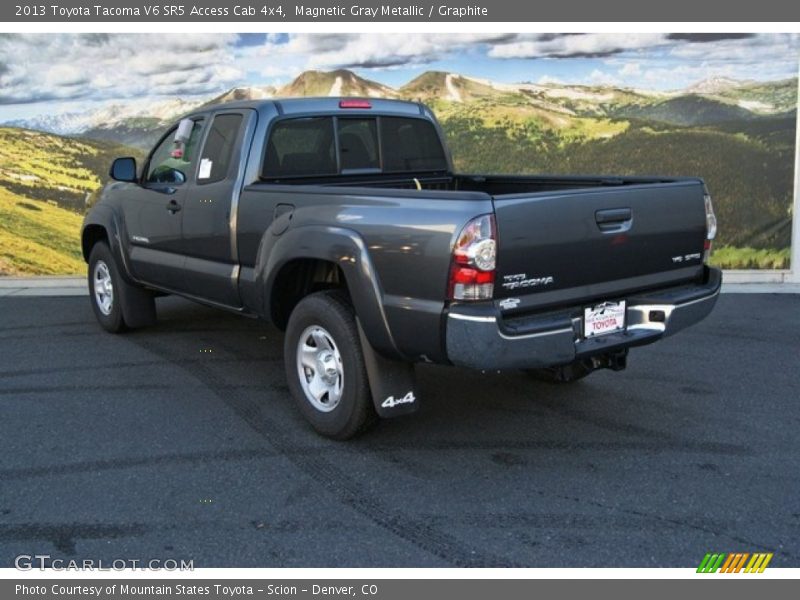 Magnetic Gray Metallic / Graphite 2013 Toyota Tacoma V6 SR5 Access Cab 4x4
