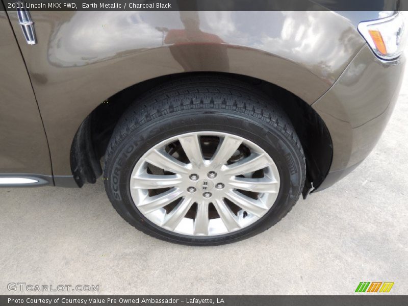 Earth Metallic / Charcoal Black 2011 Lincoln MKX FWD