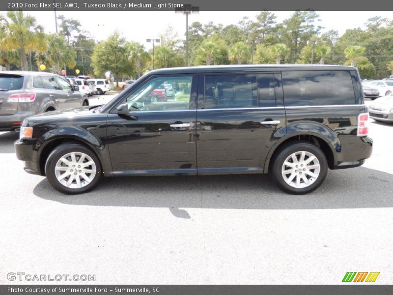 Tuxedo Black / Medium Light Stone 2010 Ford Flex SEL AWD