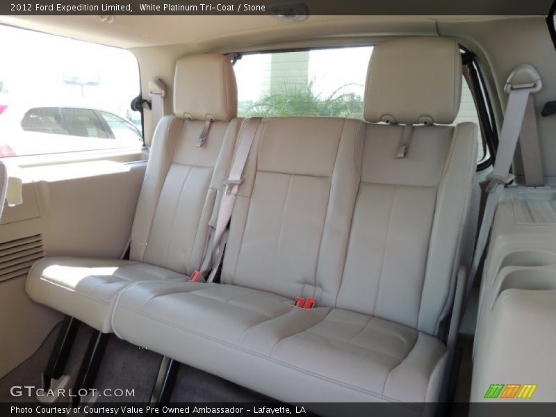 White Platinum Tri-Coat / Stone 2012 Ford Expedition Limited
