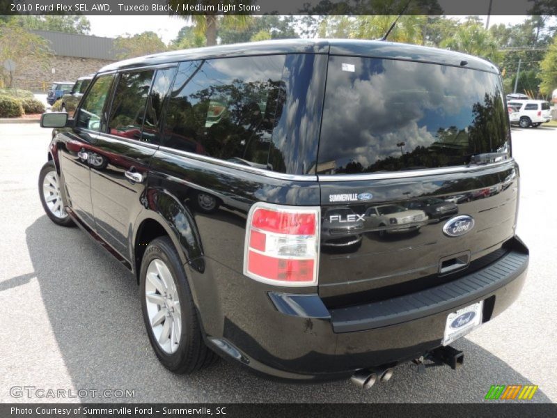 Tuxedo Black / Medium Light Stone 2010 Ford Flex SEL AWD