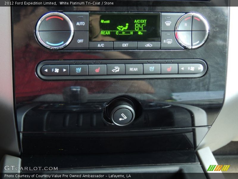 White Platinum Tri-Coat / Stone 2012 Ford Expedition Limited