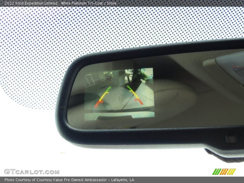 White Platinum Tri-Coat / Stone 2012 Ford Expedition Limited