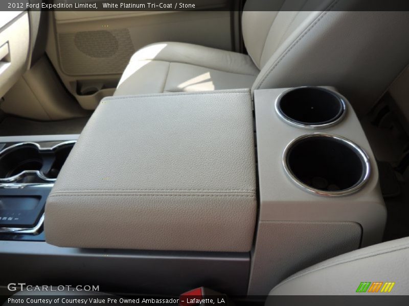 White Platinum Tri-Coat / Stone 2012 Ford Expedition Limited