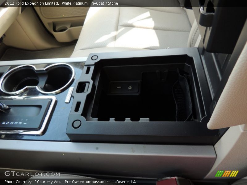 White Platinum Tri-Coat / Stone 2012 Ford Expedition Limited