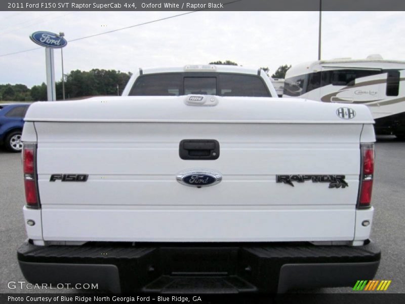 Oxford White / Raptor Black 2011 Ford F150 SVT Raptor SuperCab 4x4