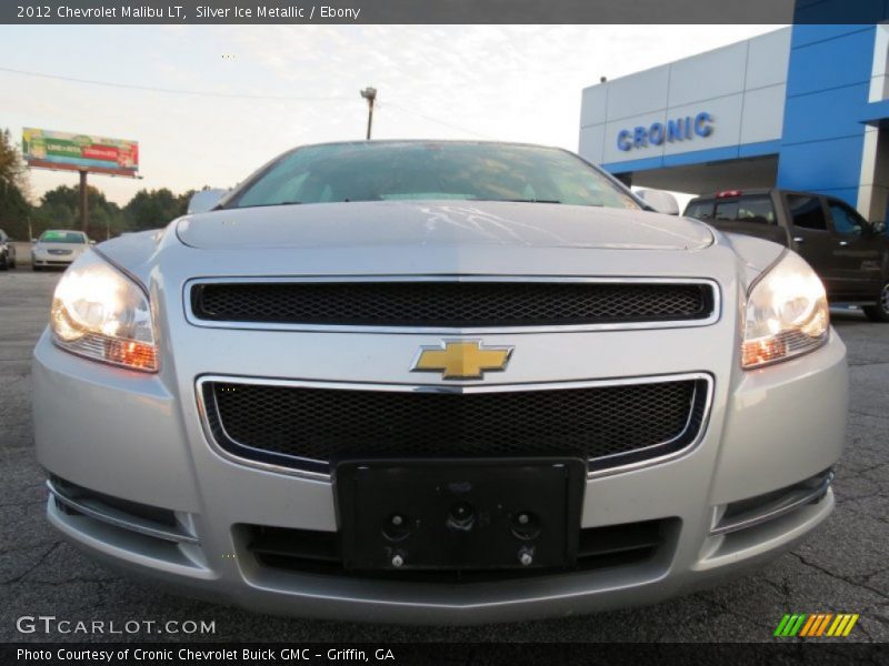 Silver Ice Metallic / Ebony 2012 Chevrolet Malibu LT