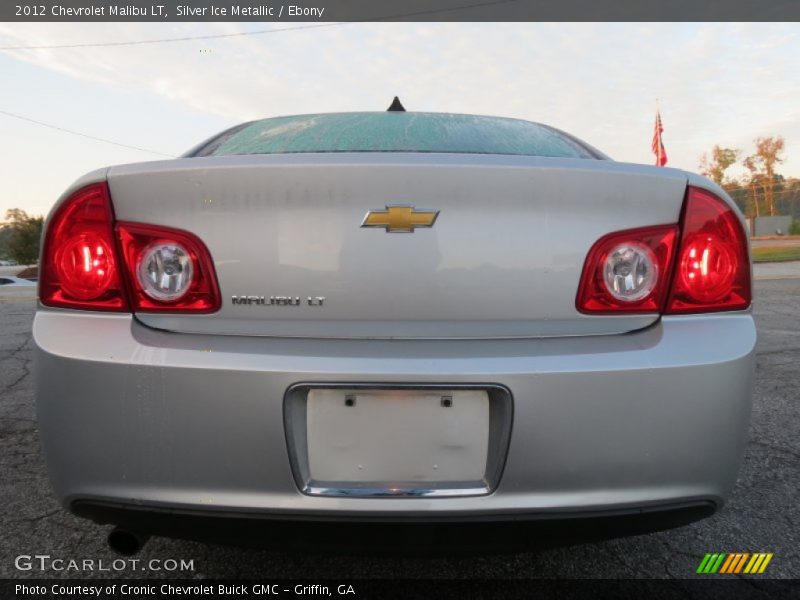 Silver Ice Metallic / Ebony 2012 Chevrolet Malibu LT