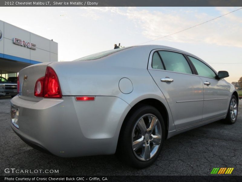 Silver Ice Metallic / Ebony 2012 Chevrolet Malibu LT
