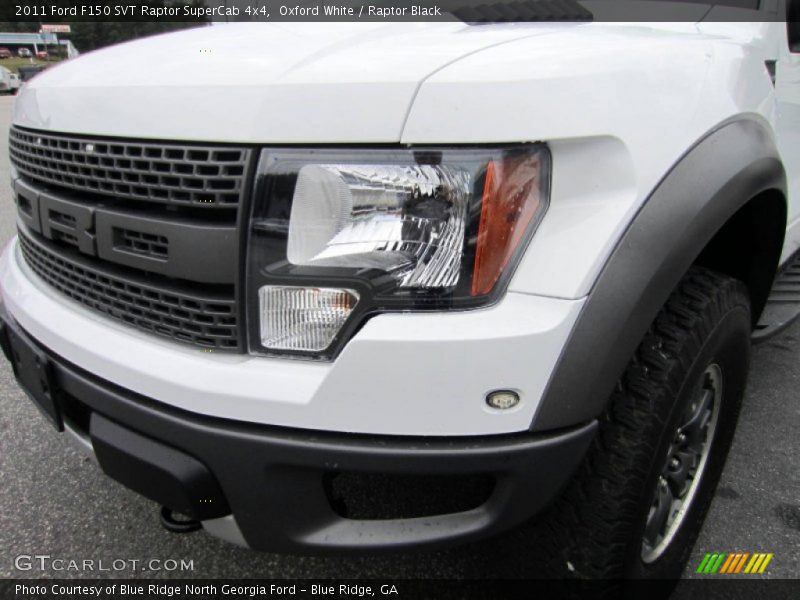 Oxford White / Raptor Black 2011 Ford F150 SVT Raptor SuperCab 4x4
