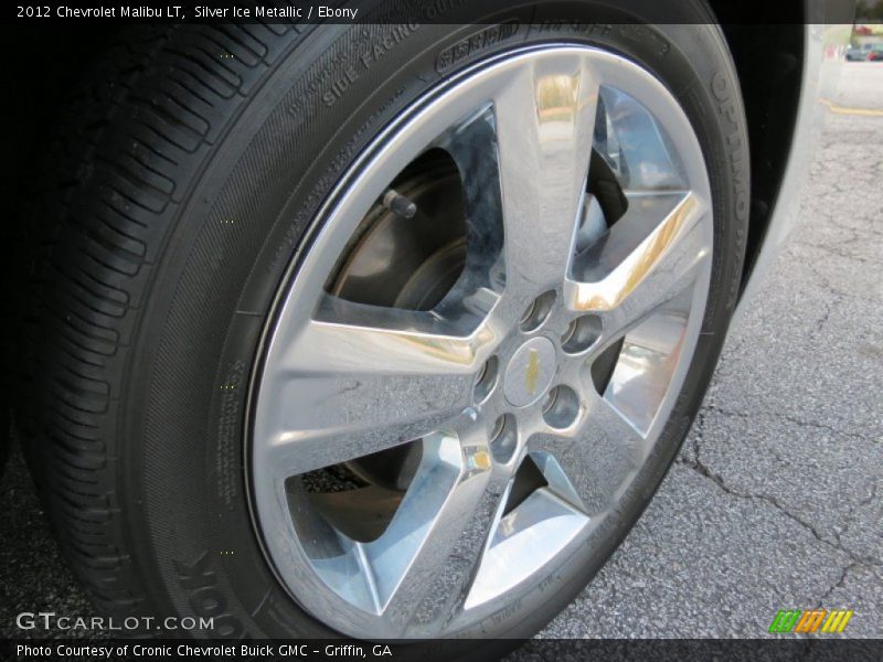 Silver Ice Metallic / Ebony 2012 Chevrolet Malibu LT