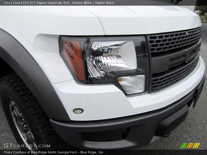 Oxford White / Raptor Black 2011 Ford F150 SVT Raptor SuperCab 4x4
